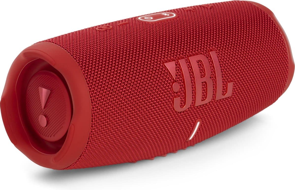 JBL Charge 5 - Draagbare Bluetooth Speaker - Waterdicht (IP67) - 20 uur batterij - JBL Pro Sound - Powerbank functie - Draadloze Outdoor Speaker - Rood