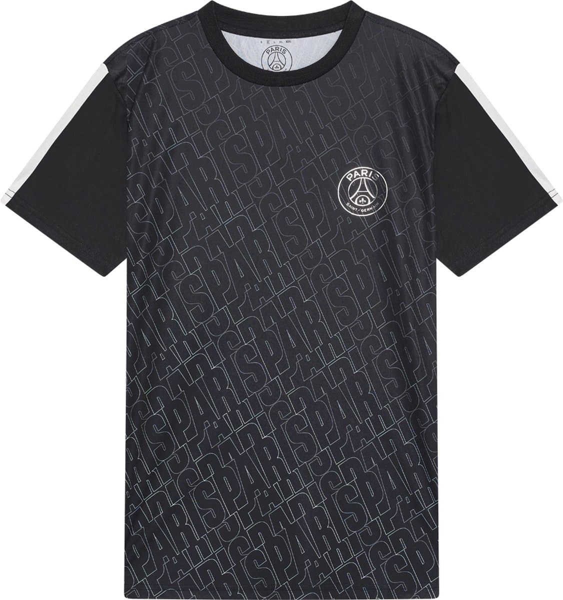 PSG Voetbalshirt Volwassenen - Maat S t/m XXL - Sportshirt Heren en Dames - Zwart - Paris Saint-Germain
