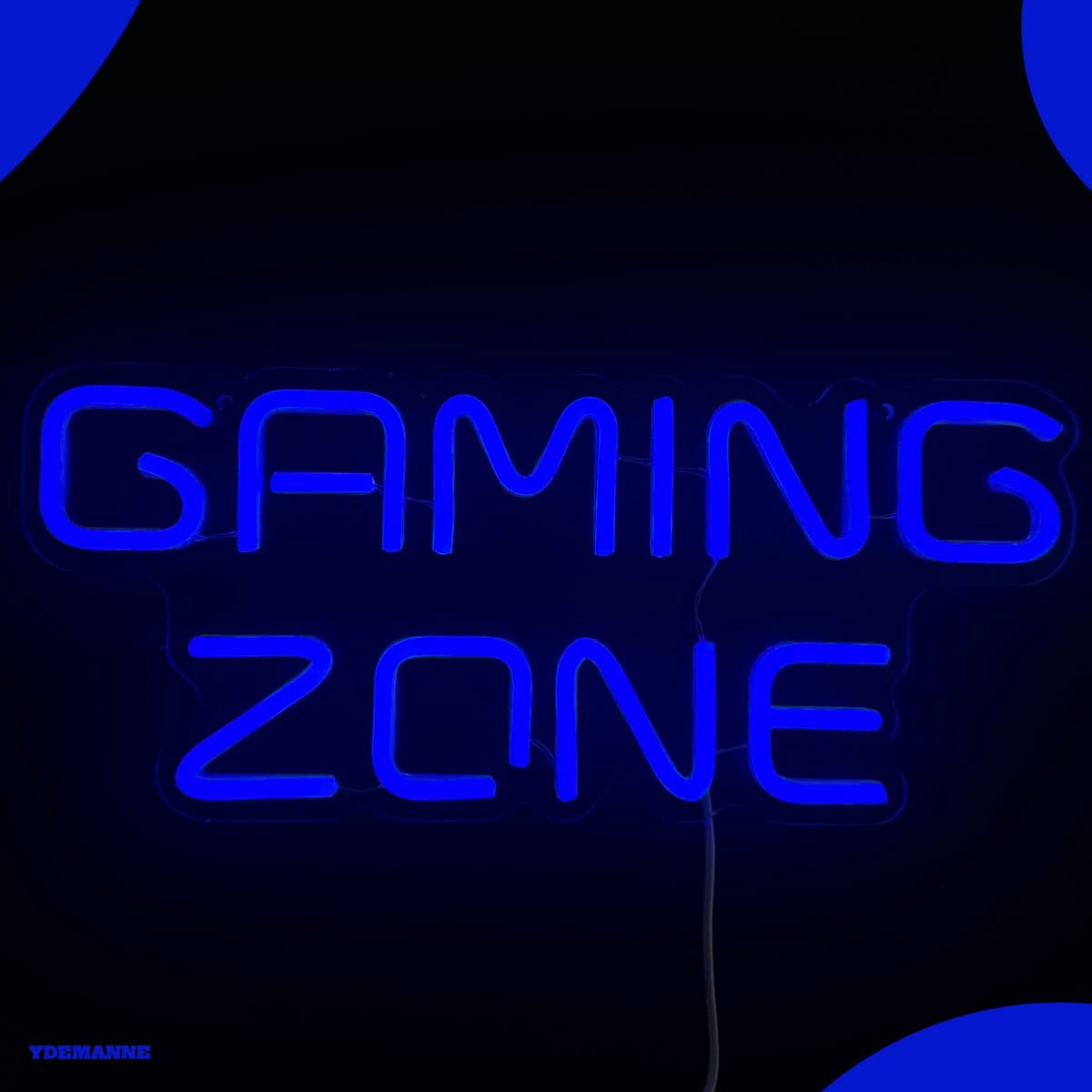 Neon Lamp - Gaming Zone - Dimbaar - Incl. Ophanghaakjes - Neon Sign - Neon Verlichting - Neon Led Lamp - Wandlamp