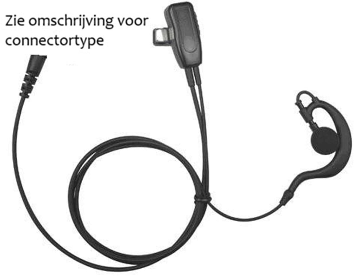 Incotech ECH1040-M7 G-Shape oortje 1-Wire M7 Multi-pin aansluiting
