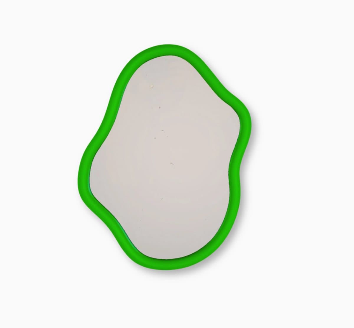 Housevitamin Retro Organische Wandspiegel Groen – Moderne Design Spiegel – MDF & Glas – 30 x 40 cm