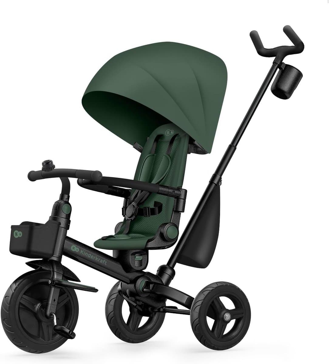 Driewieler Baby - Kinderloopfiets - Buiten Spelen - Meegroei Fiets - 20 x 38.6 x 42.9 inch - Groen