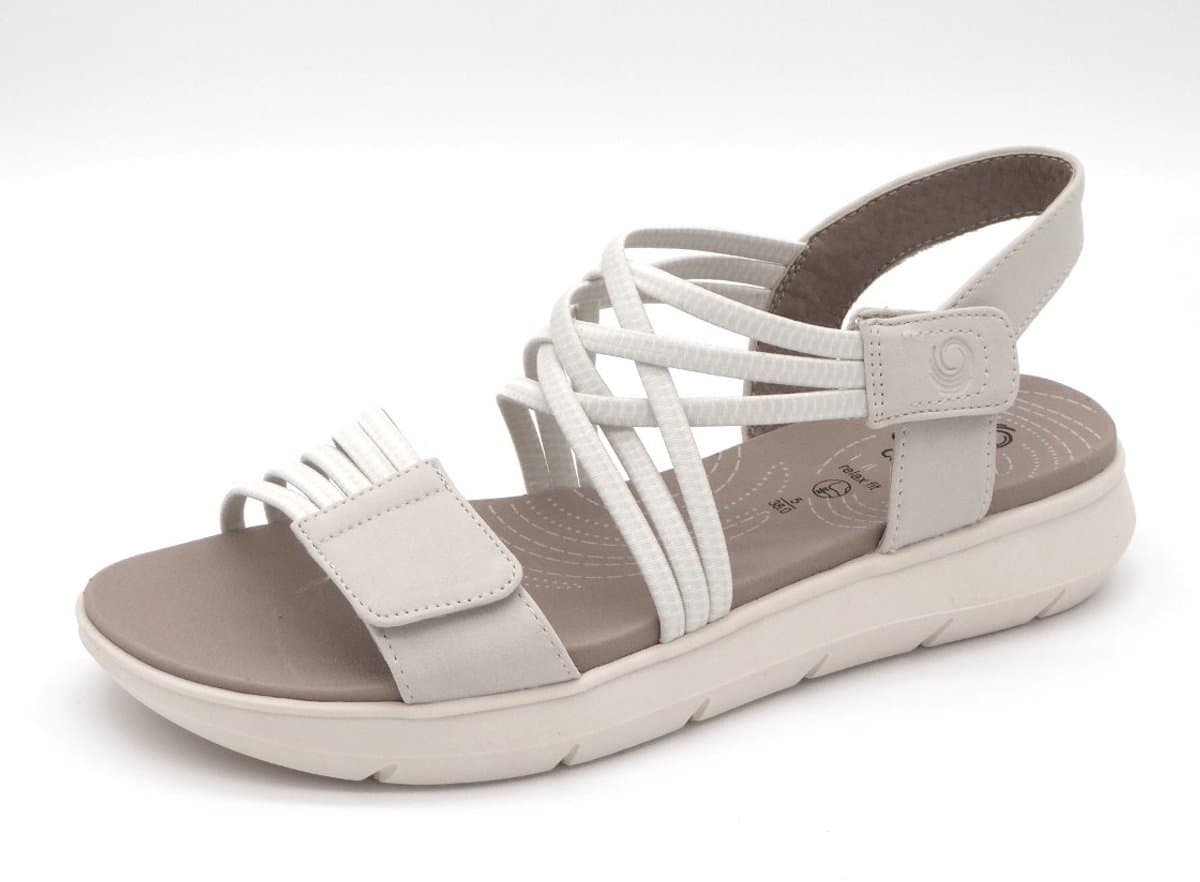Jana Dames Sandaal - 28766-400 Lichtbeige - Wijdte H - Maat 41