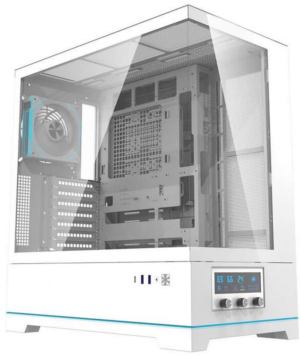 Darkflash - DY451 PRO White - Computerkast