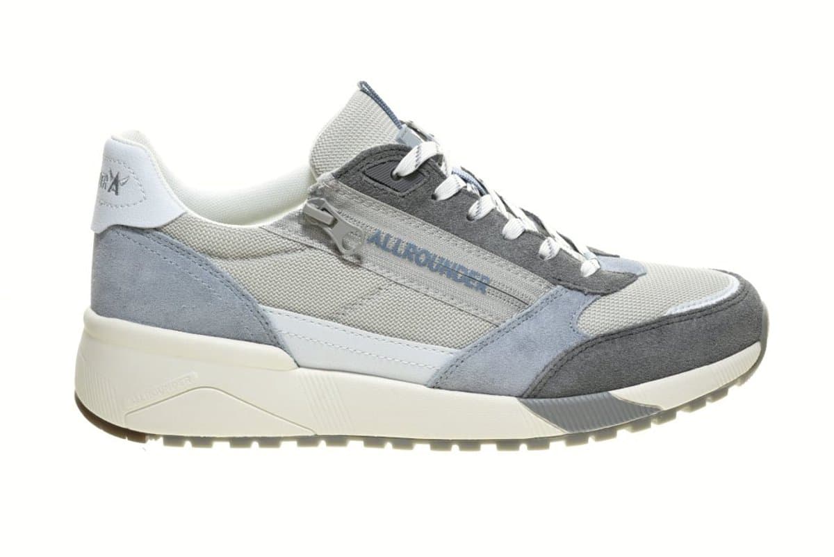 Zilver Grijs Comfortsneaker Allrounder maat 43