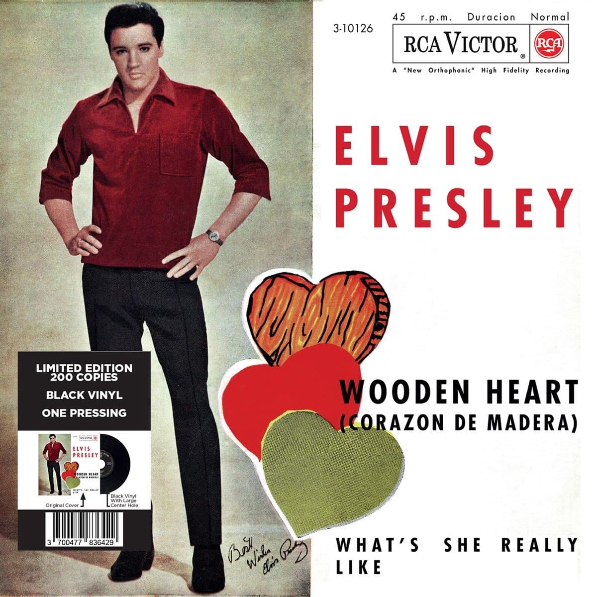 Wooden Heart (Corazon De Madera)/What's She Really Like