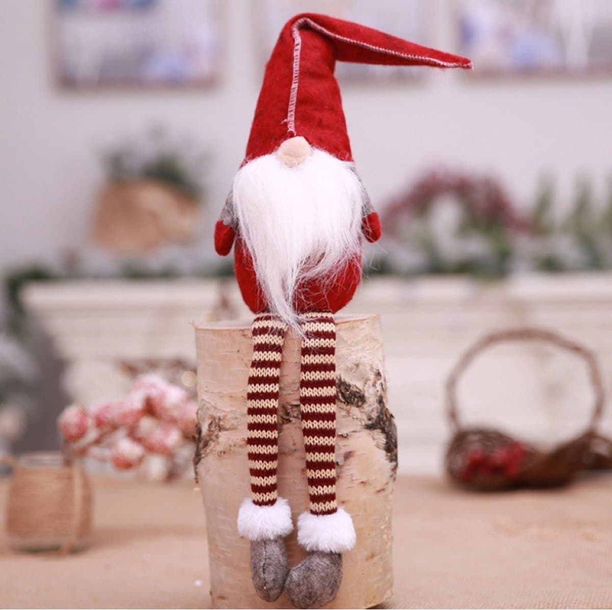 Kabouter - kerst Kabouter - decoratie kerst - Gnome -