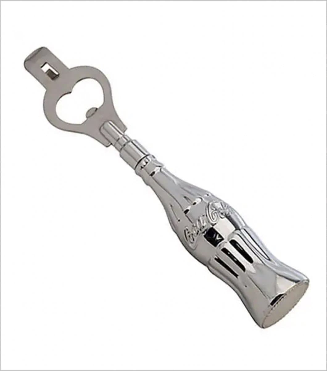 Coca-Cola Flessenopener Chroom