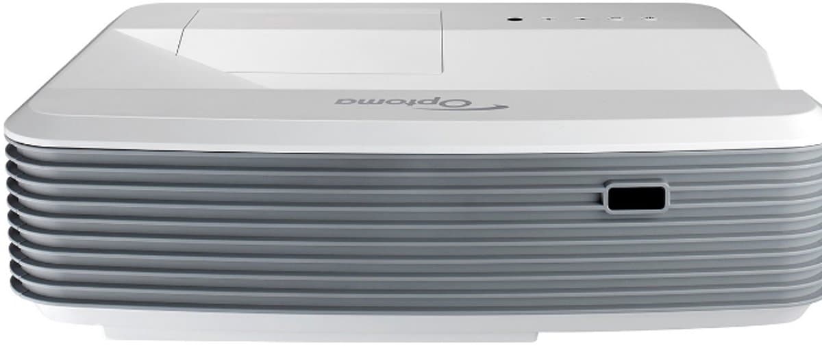 Optoma W319USTIRE beamer/projector Projector met ultrakorte projectieafstand 3500 ANSI lumens DLP WXGA (1280x800) 3D Grijs, Wit
