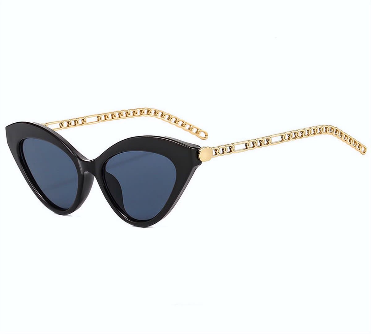 DAEBAK Cat Eye vrouwen zonnebril in kat oog vorm [Black / Zwart - Grey / Grijs] Katten Festival Cat's dames
