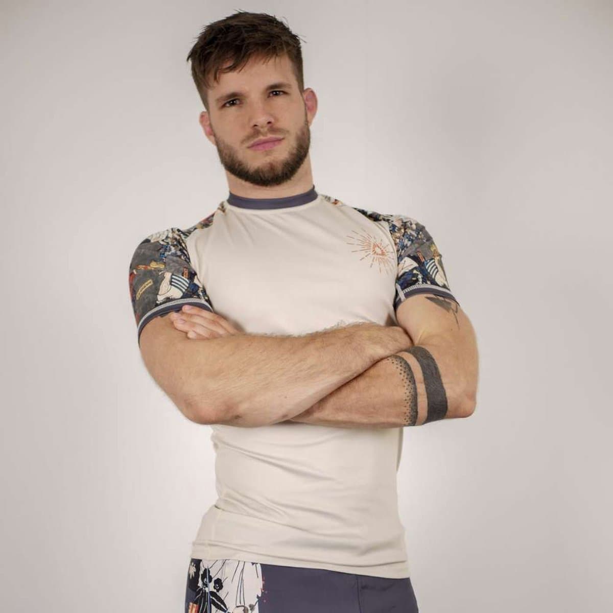 Energia Fightwear Story 2.0 - Shortsleeve Rashguard M - MMA/BJJ - Heren/Dames - Bescherming Vechtsport