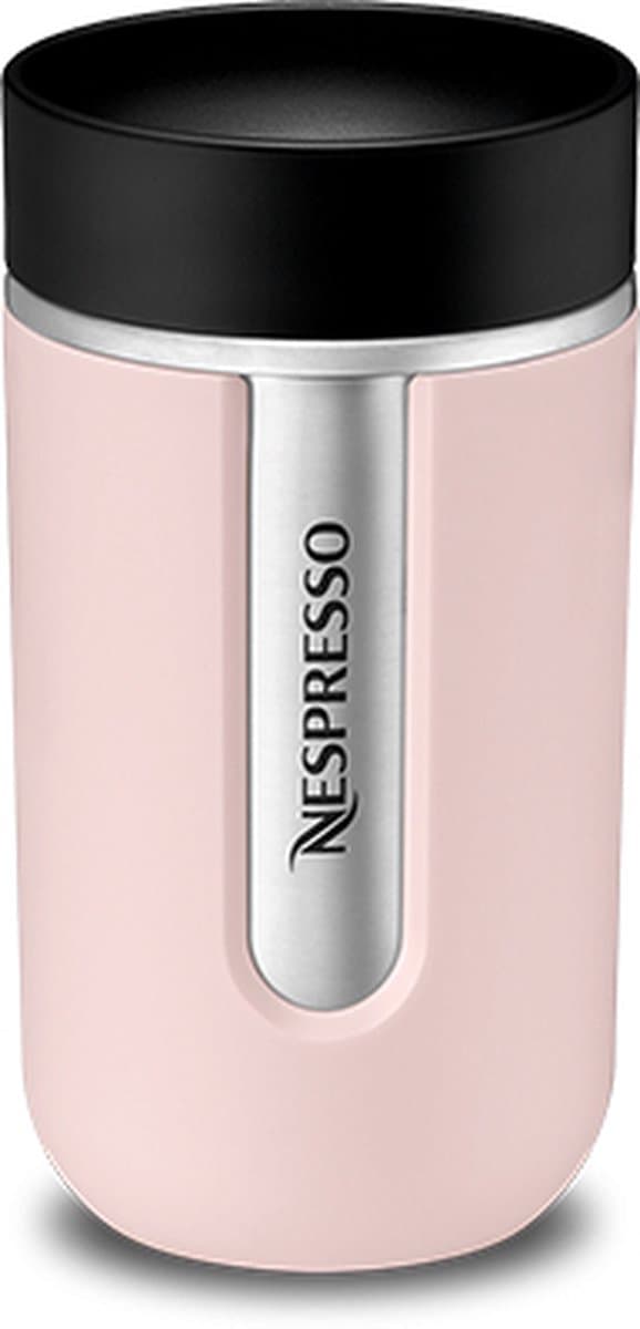Nespresso Original Travel mug - Klein - Roze - 300ml - B81xH125mm