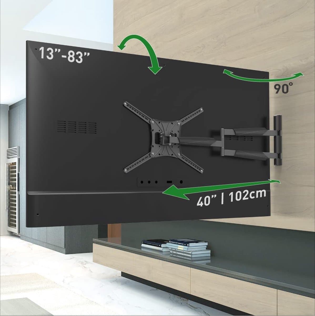 Luxe Monitorbeugel - Monitor arm - Ergonomisch