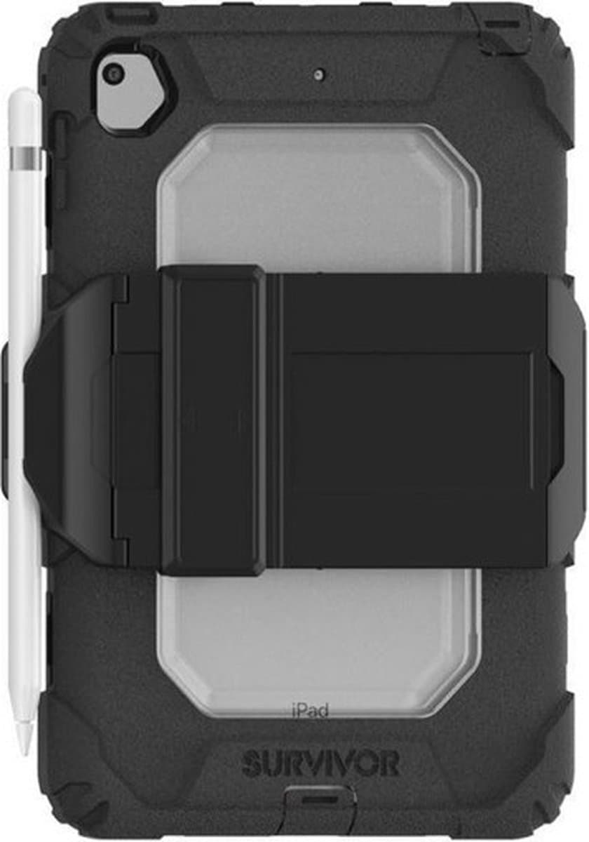 Griffin Survivor All-Terrain case met standaard voor iPad Mini 5/4 - Zwart