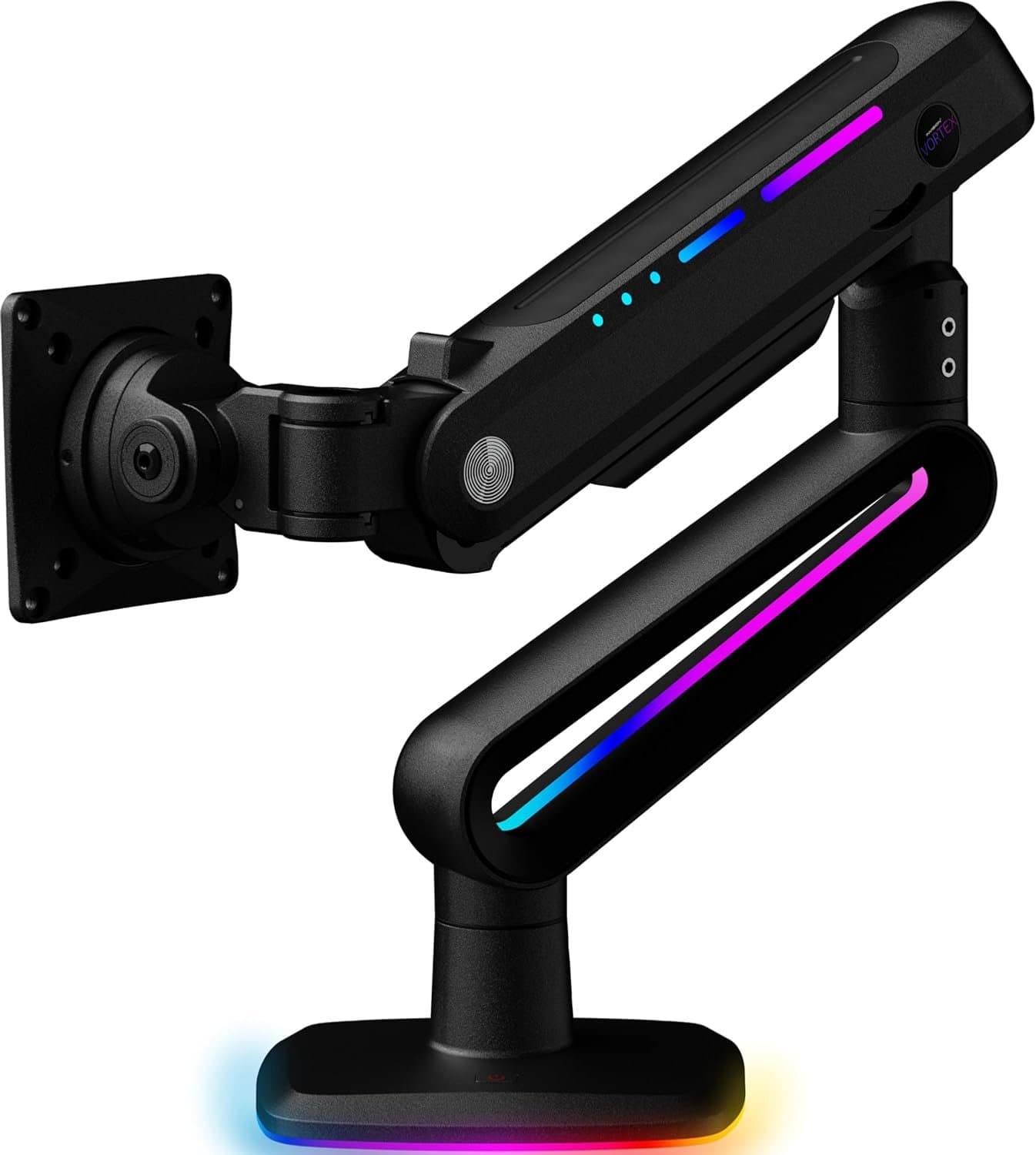 Merkloze Monitorarm voor 27-57" Curved/UltraWide, RGB LED, 18kg