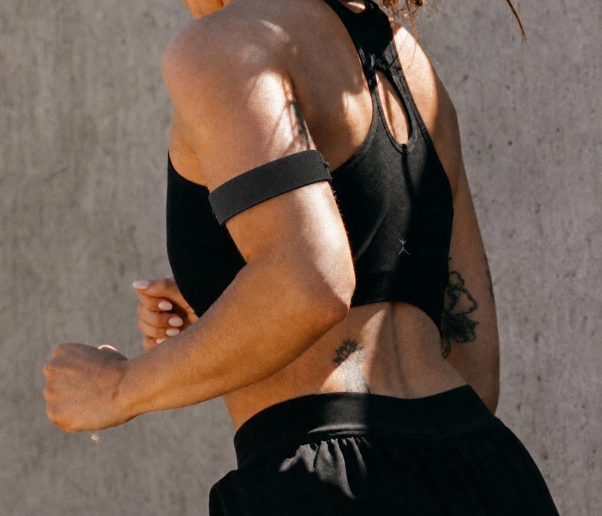 NEWZEROL nylon armband compatibel met Garmin CIRQA smartband - zwart - ShopVlot