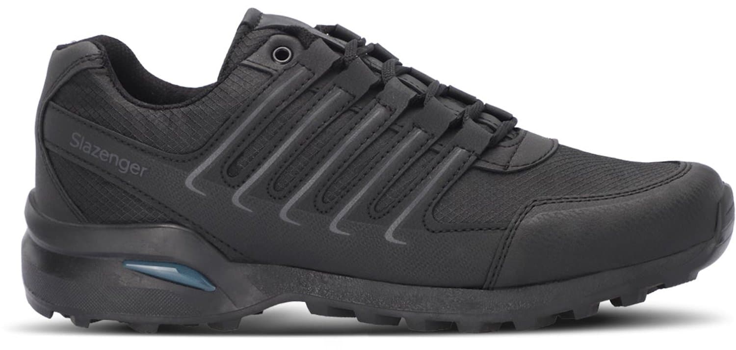 Slazenger Admission Heren Wandelschoenen - Zwart / Donkergrijs
