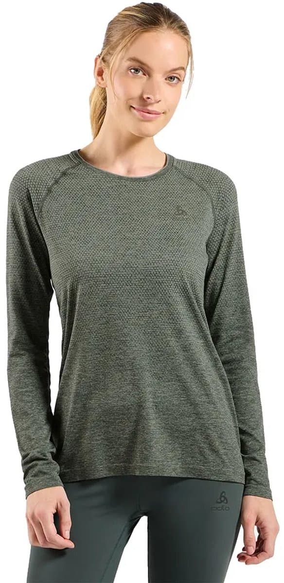 Longsleeve Odlo Women Essential Seamless Shadow Melange-L