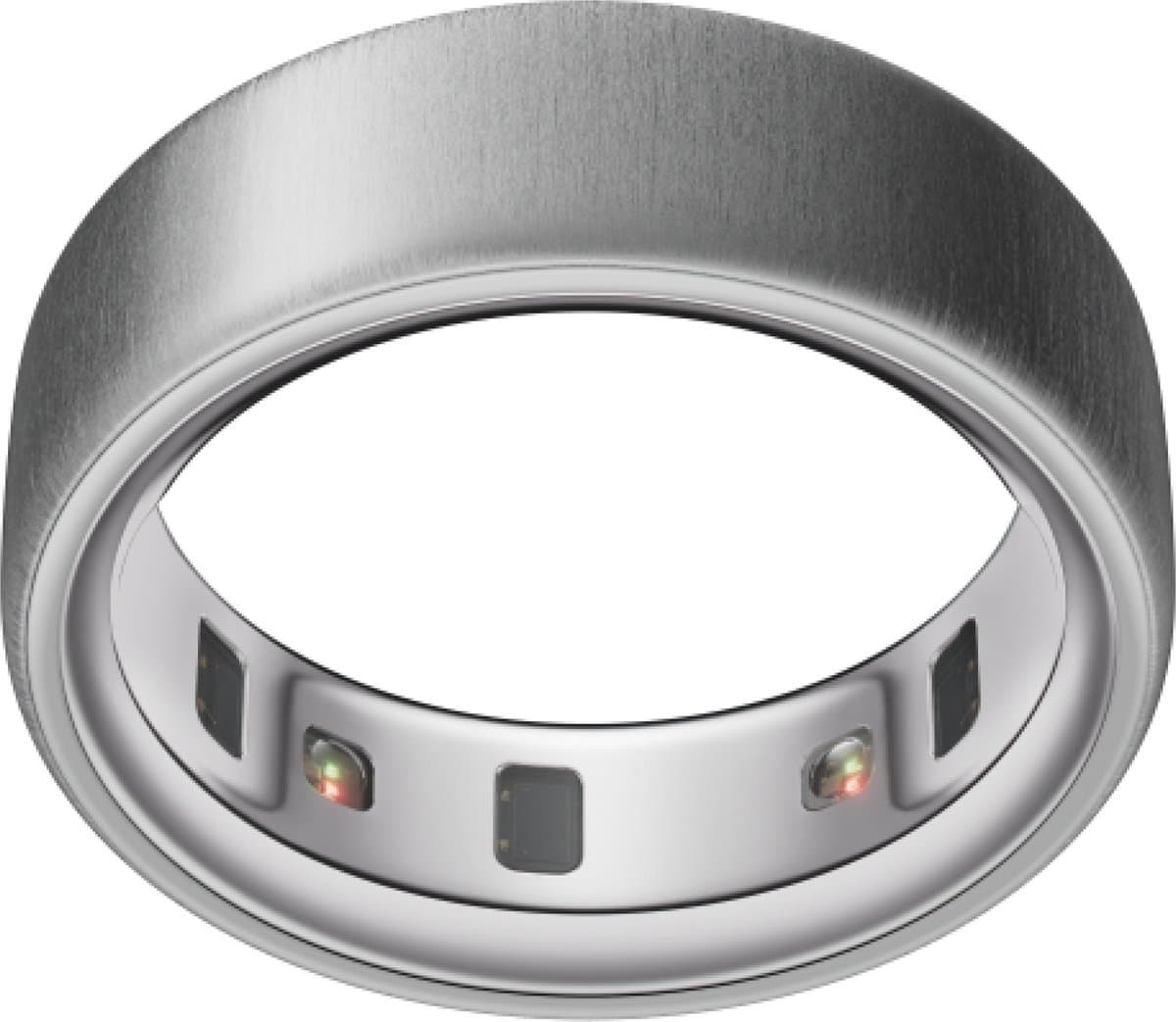 Oura Ring 4 - Size Before You Buy - Brushed Silver - Size 5