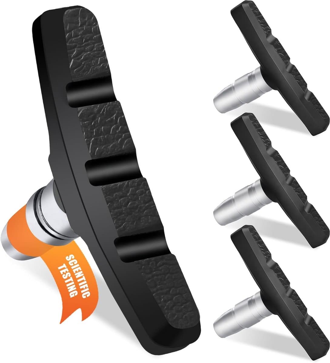 Set van 4 V-Brake Remblokken voor Fiets en Mountainbike Remmen