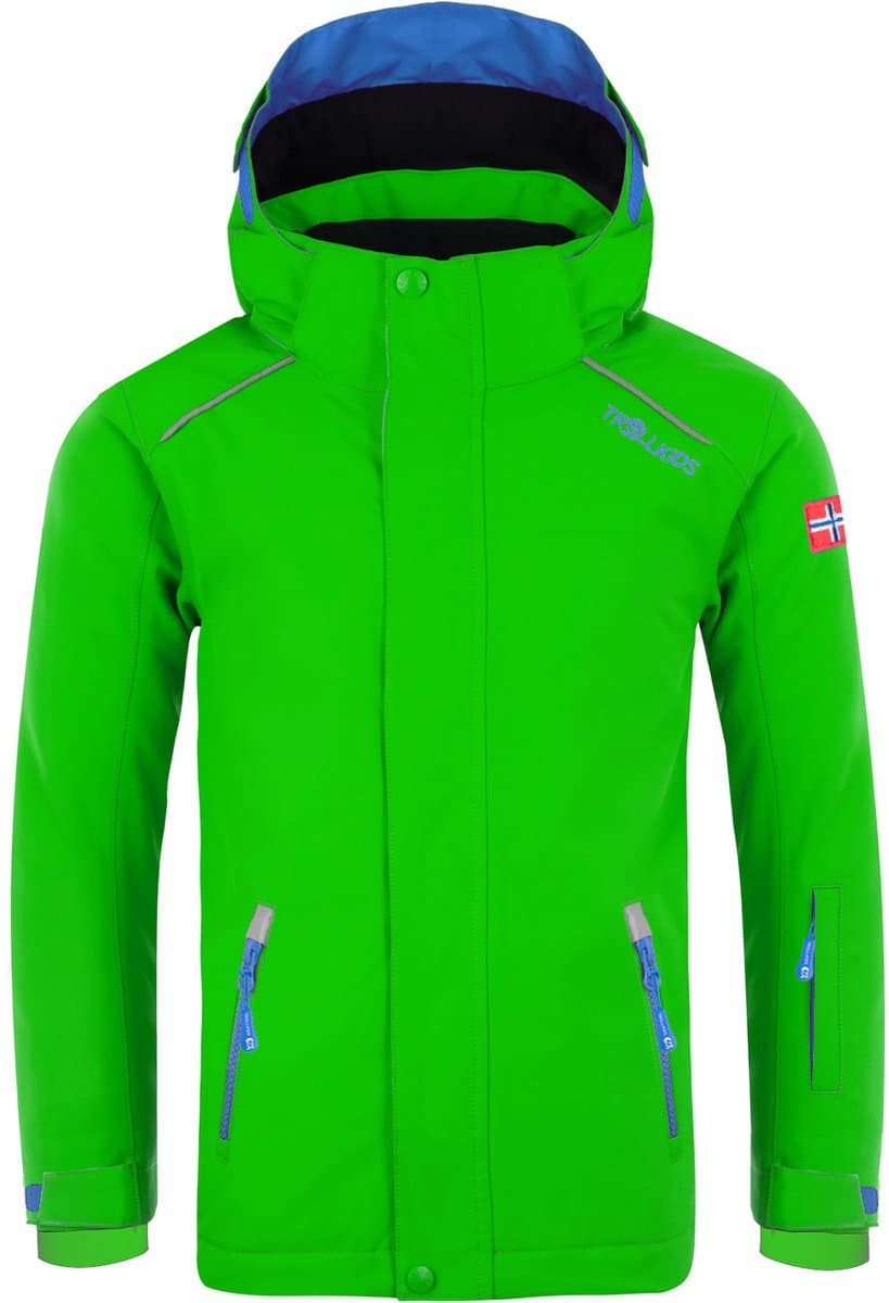 Trollkids Holmenkollen Pro Jas Groen 152 cm Kinderen