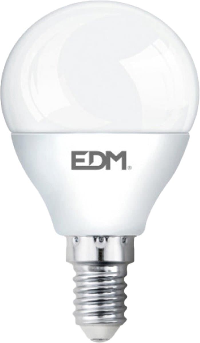 EDM LED Kogellamp P45 E14 5W 6400K 400lm 230V - LED Lampen - Koel Wit - 3-Pack