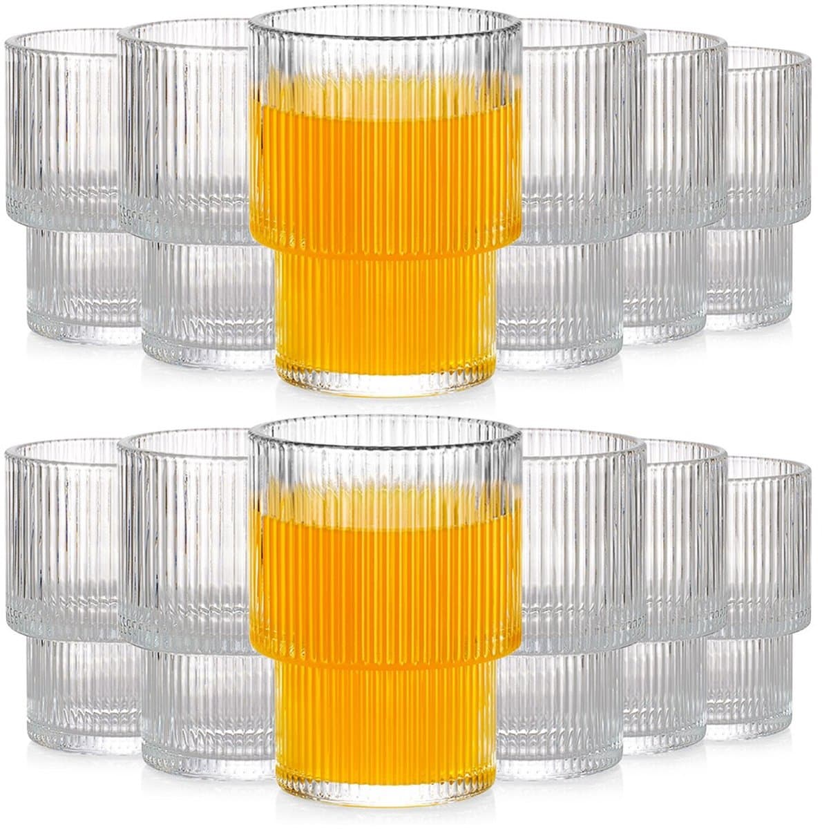 Drinkglazen 190 ml 12 stuks - Waterglazen - Glazen - Limonadeglazen