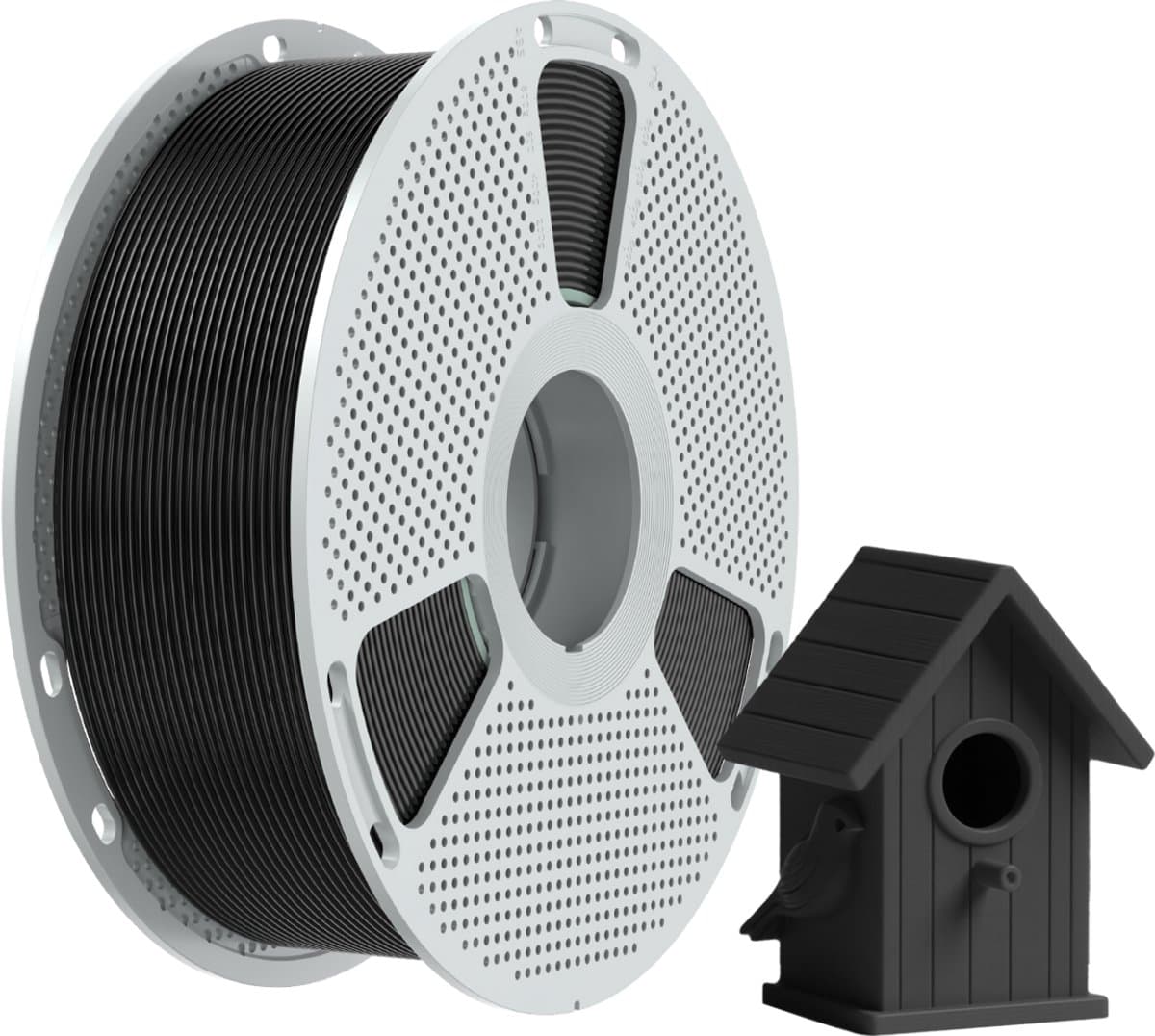 SUNLU ASA 3D Printer Filament – 1.75mm – 1kg – UV- en Weerbestendig – Industrieel Alternatief voor ABS – ZWART