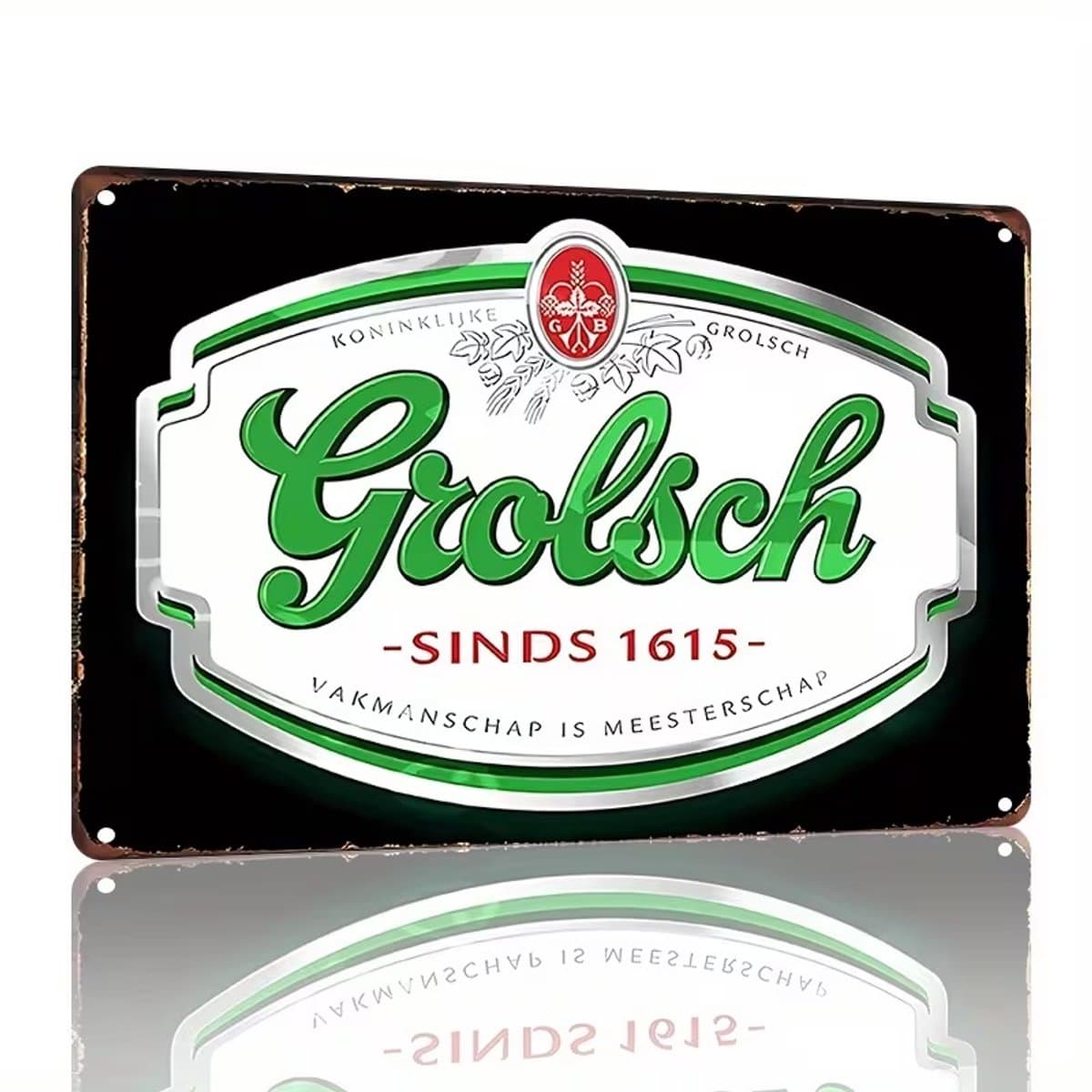Grolsch Premium Lager Bier [Wandbord] [Grolsch] [Bier] [Mancave of bar]