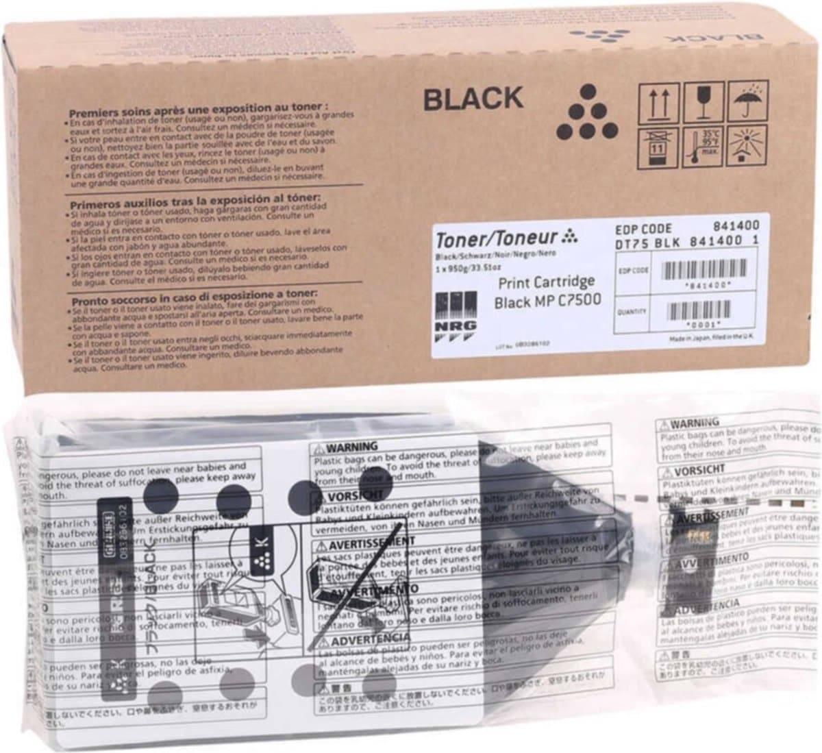 RICOH MP C6000/7500 tonercartridge