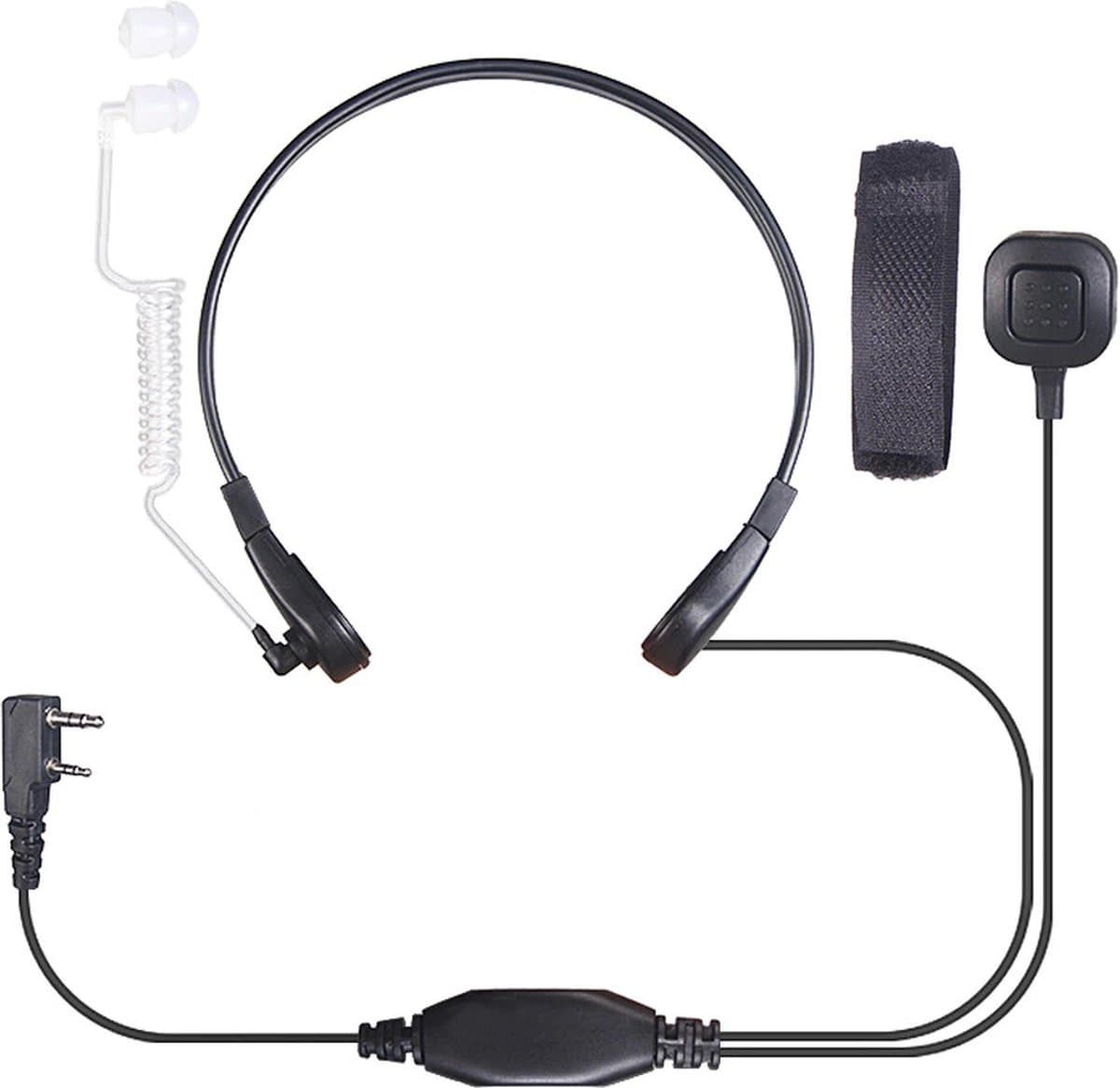 Keel Microfoon - Headset 2Pin - Keelmicrofoon