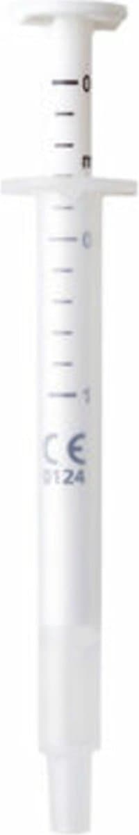 Voederspuit 1 ml Bunny Nature - Dwangvoeding Spuit voor Konijnen en Knaagdieren - Afgeronde Punt, Duidelijke Maataanduiding