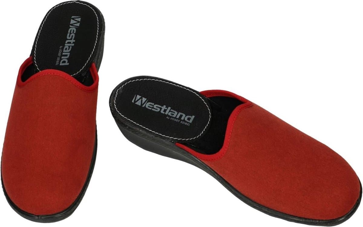 Westland -Dames - rood - slippers & muiltjes - maat 41