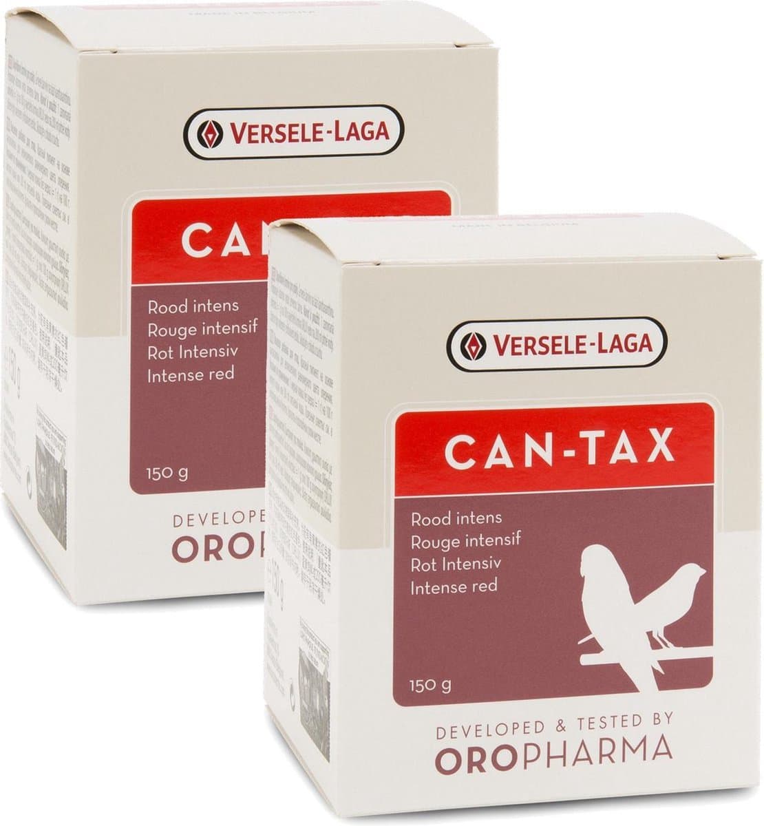 Versele-Laga Oropharma Can-Tax Rode Kleurstof - Vogelsupplement - 2 x 150 g