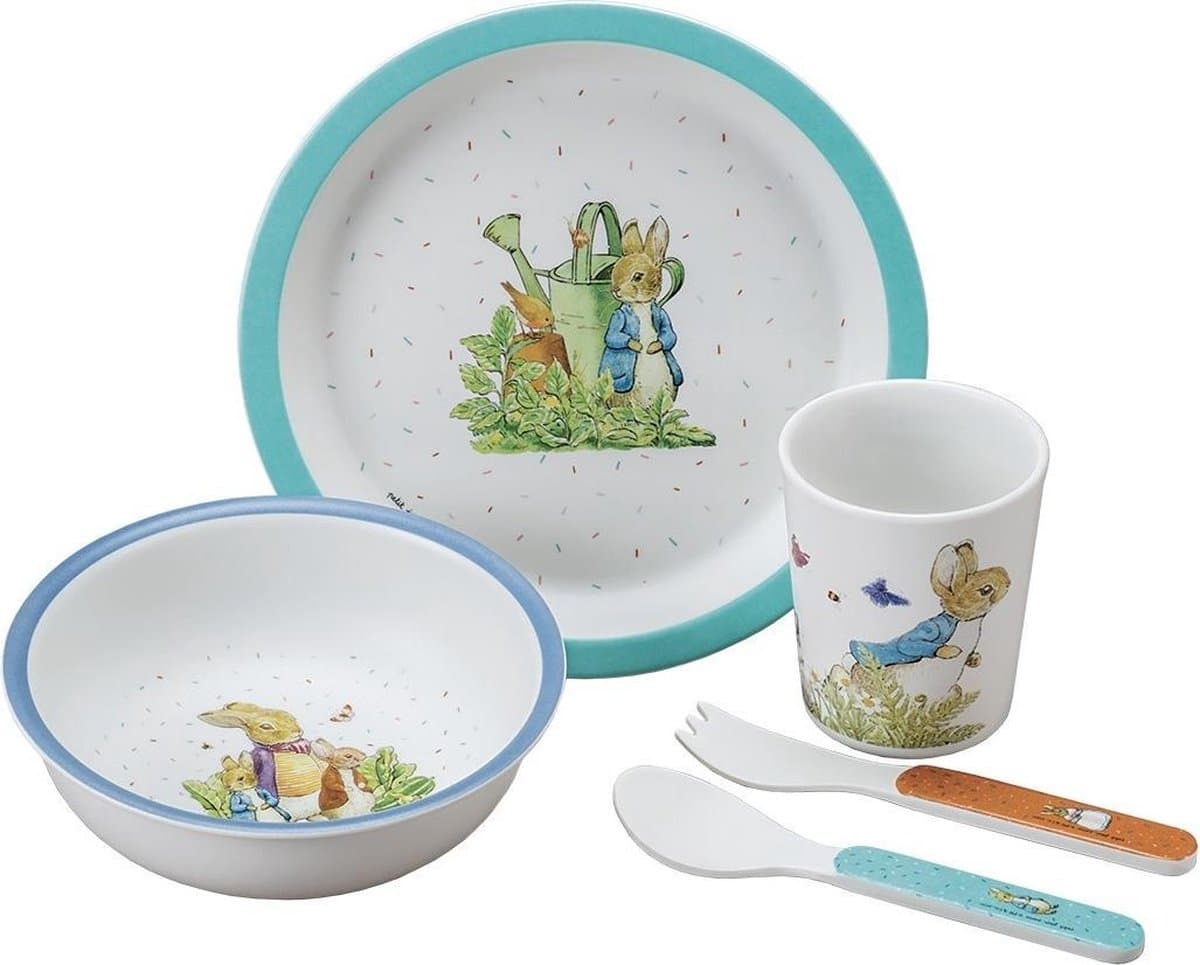 Peter Rabbit ontbijtset 4-delig