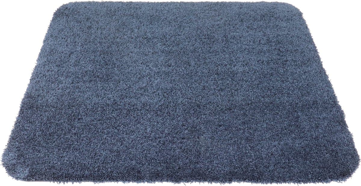 PRIMA - Soft - Badmat - Hangend - WC mat - donker blauw - 50x70cm - antislip
