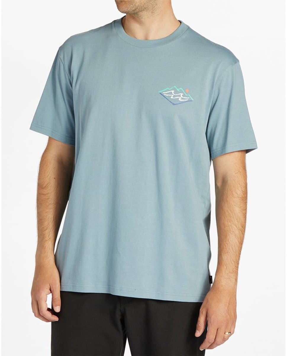 Billabong Summit T-shirt Met Korte Mouwen Blauw S Man