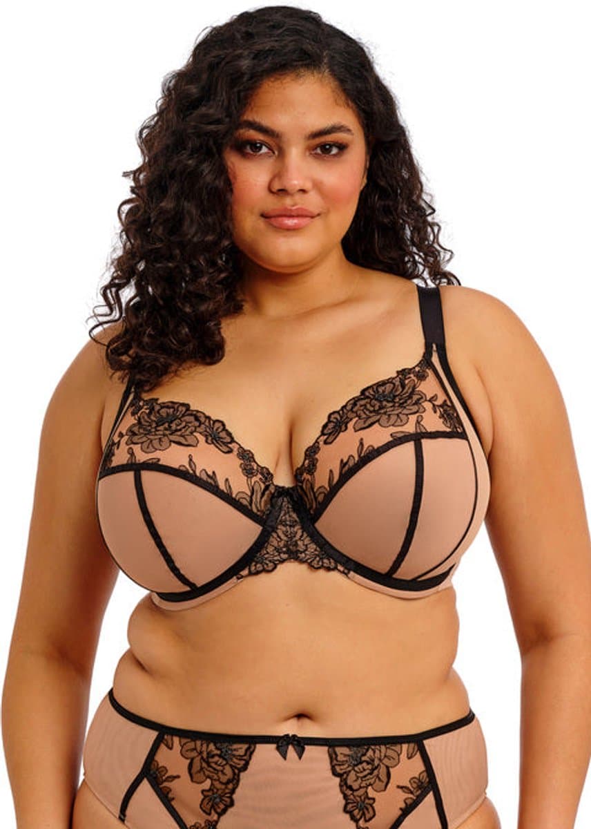Elomi Teagan Beugel Bh EL302602 Zwart - maat EU 80J / FR 95J