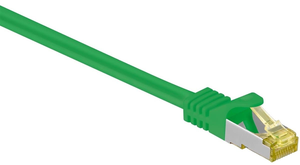Wentronic 91658 - Cat 7 STP-kabel - RJ45 - 20 m - Groen