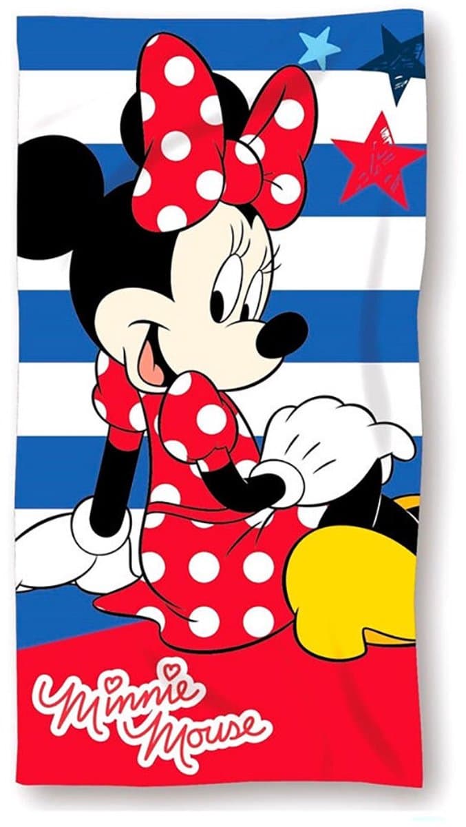 Disney Handdoek/Strandlaken Minnie Mouse 70 x 140 cm