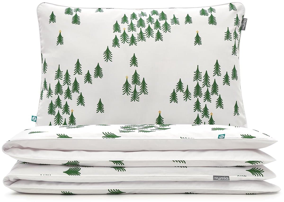 Mumlala Kerstboom Dekbedovertrek 160x200cm + 2 Kussenslopen 60x50cm