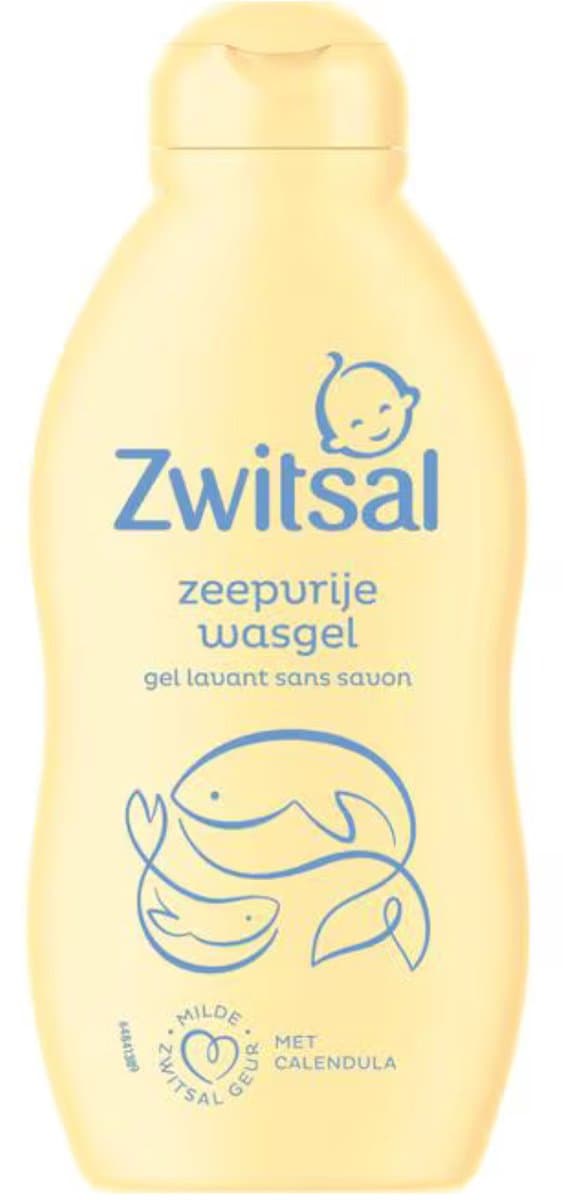 Zwitsal Zeepvrije Wasgel met Calendula 200 ml