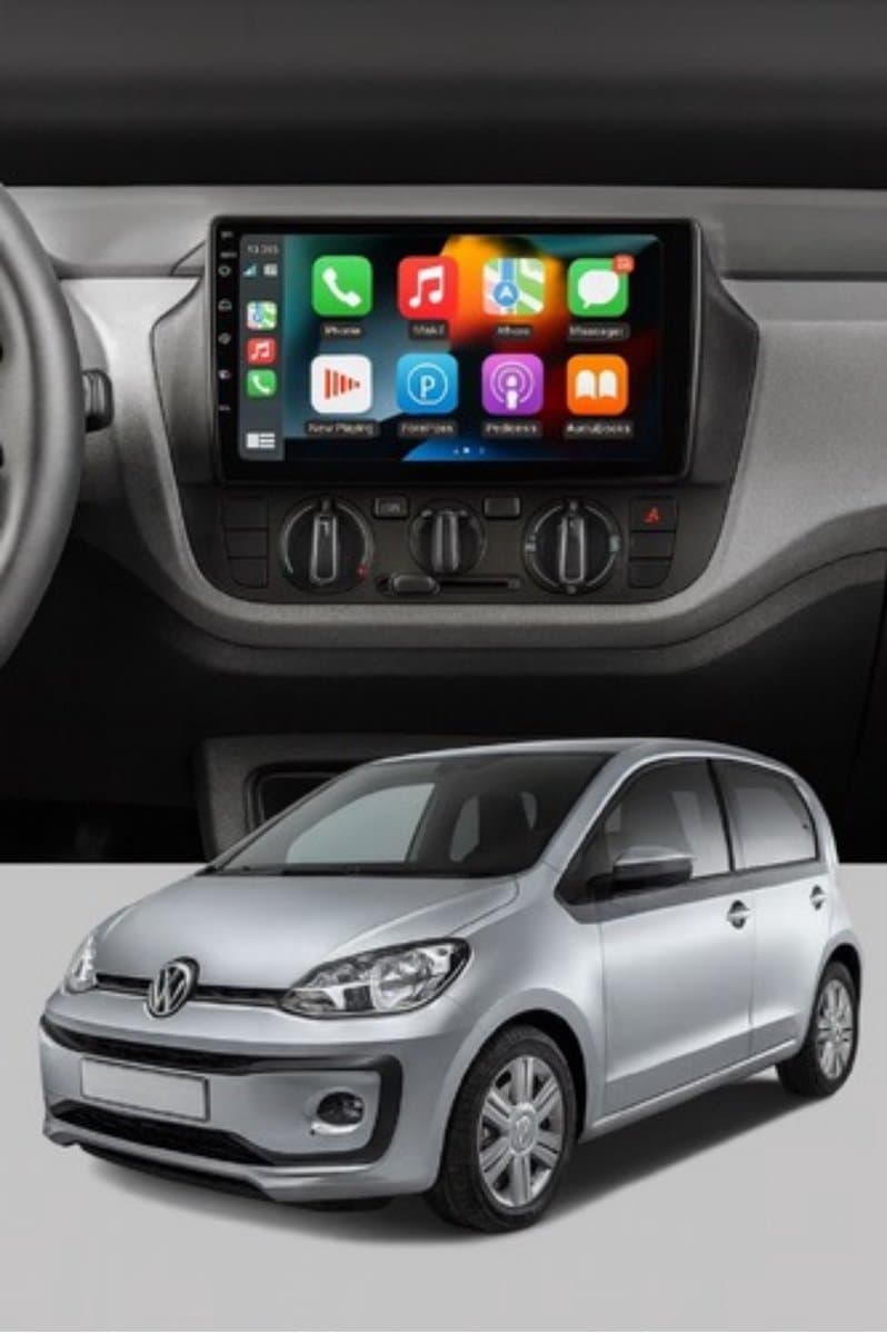ADIVOX 9 T6 inch geschikt voor Volkswagen Up! 2017-2024 Android 15 CarPlay/Auto/Wifi/DSP/5G/QLED/DAB+
