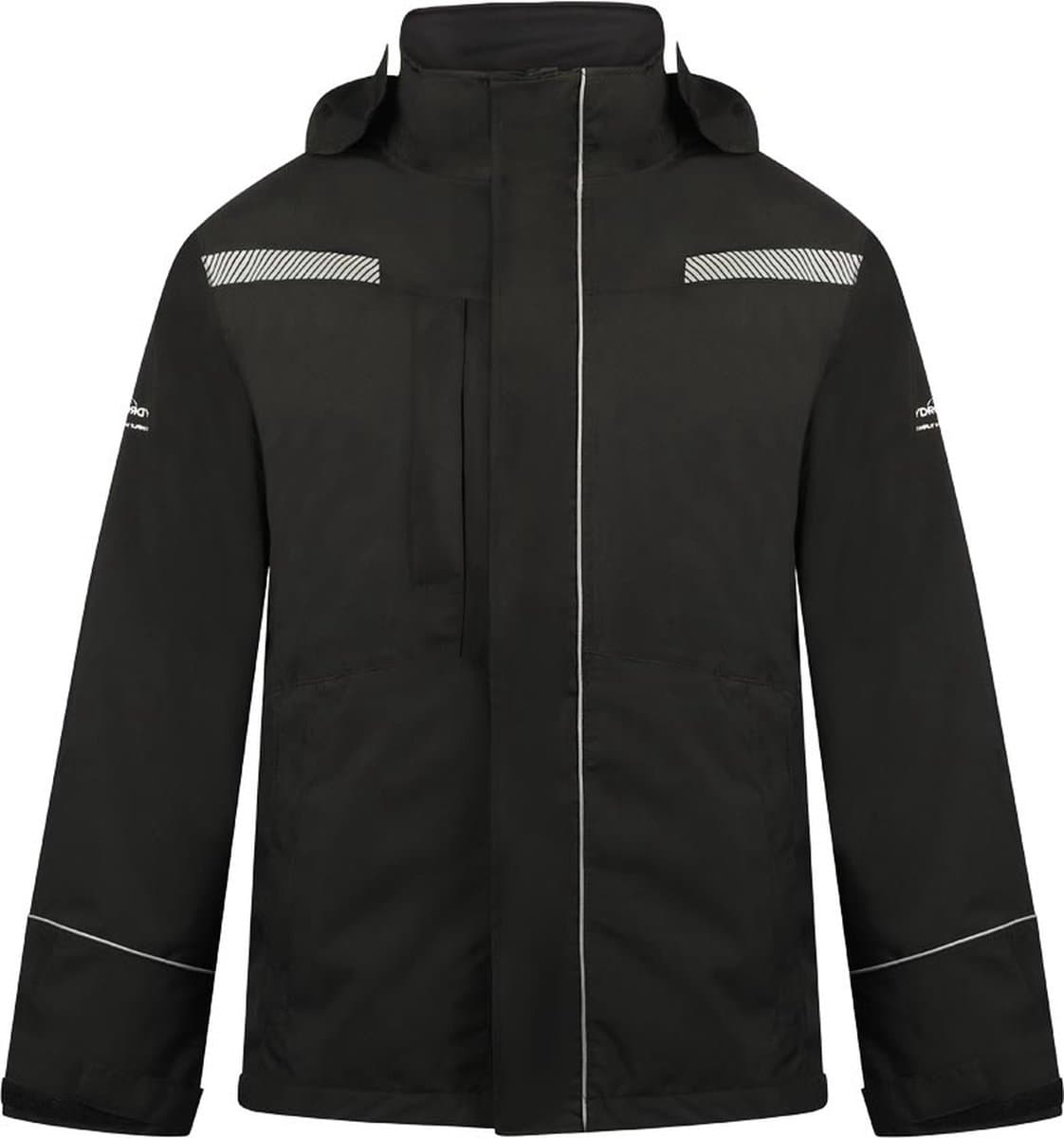 Hydrowear Basel gevoerde winterjas zwart, maat L