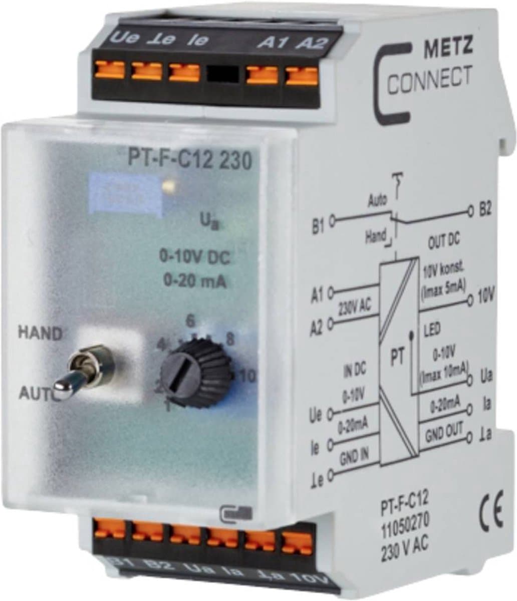 Metz Connect PT-F-C12 230 V AC 11050270 Signaalomvormer 1 stuk(s)