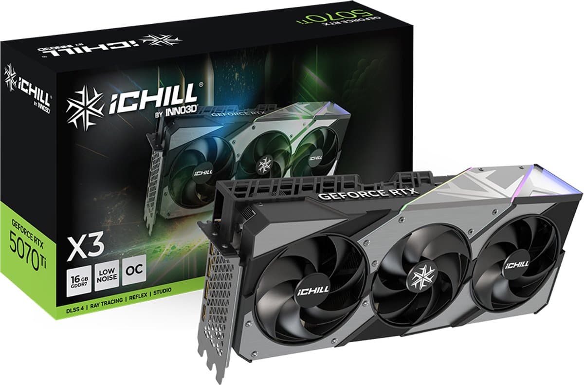 INNO3D iChill GeForce RTX 5070 Ti X3 NVIDIA 16 GB GDDR7
