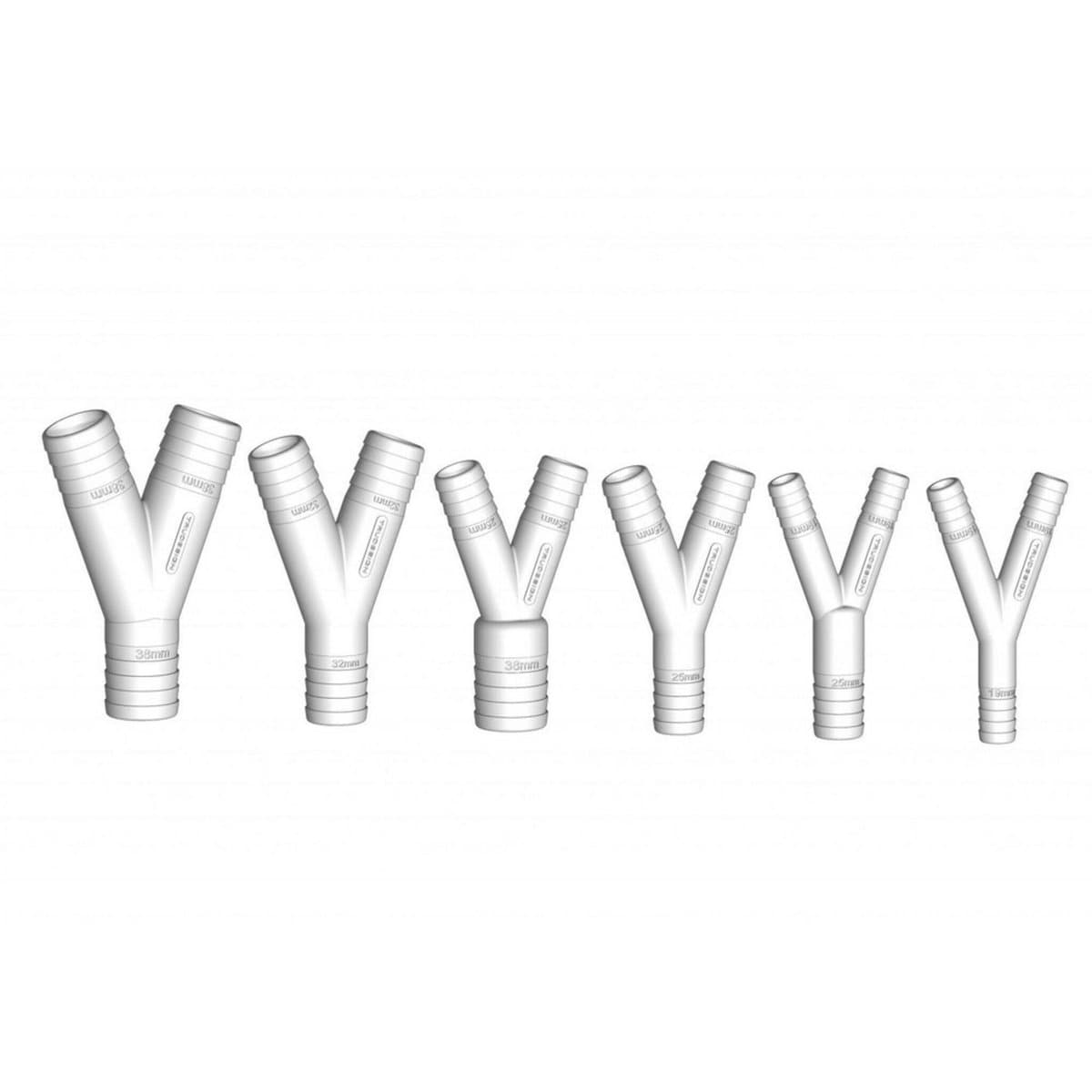 TRUEDESIGN Y-slangconnector