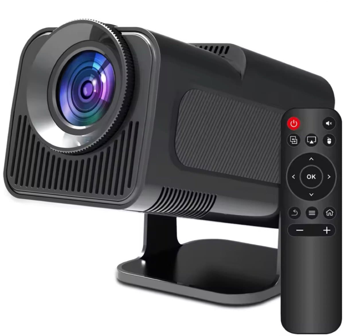 HY320 – Ultieme Draagbare Mini Beamer – WiFi 6 - 1080P HD - 390 ANSI - Android 11 - Bluetooth 5.0 – Home Cinema
