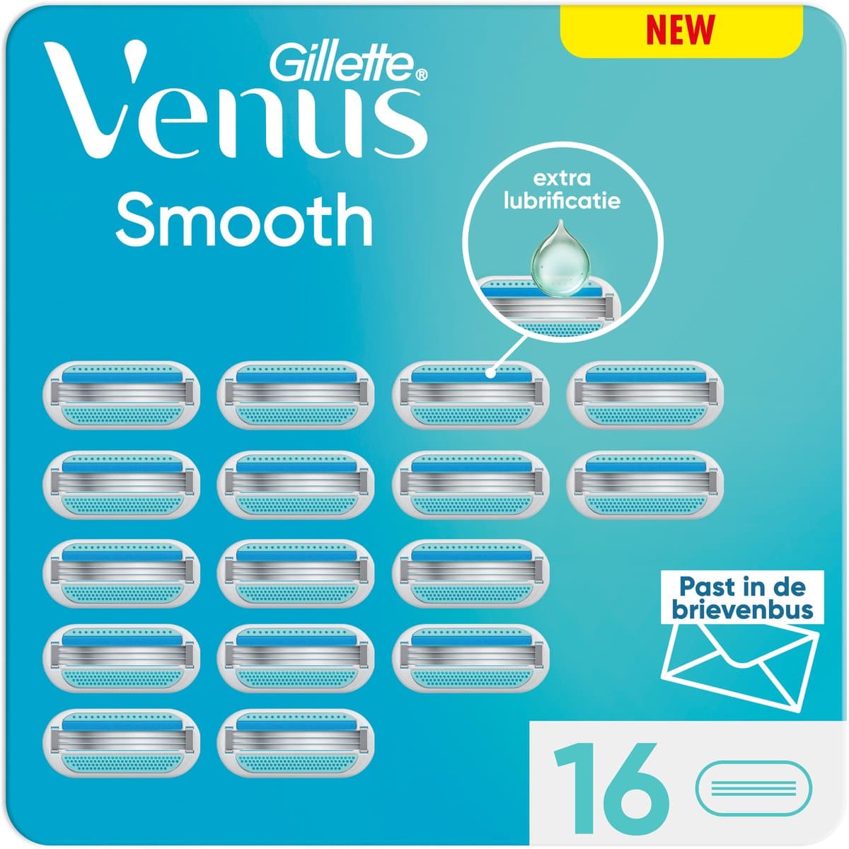 Gillette Venus Smooth Scheermesjes Voor Vrouwen - 16 stuks