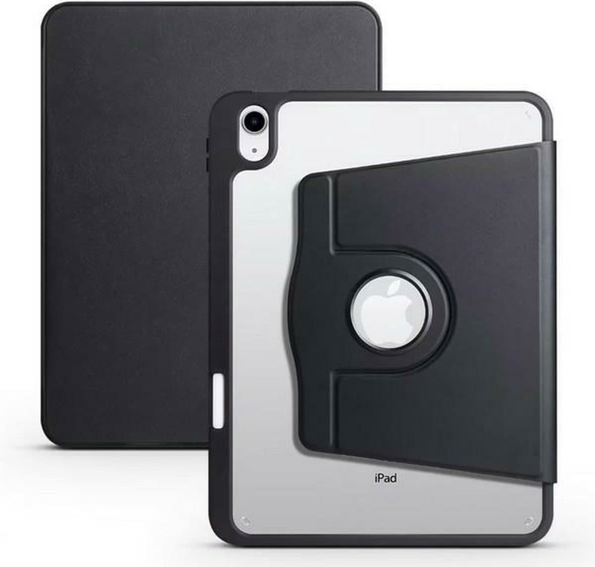 Standaard iPad Air 11 2024 hoes zwart/zwart